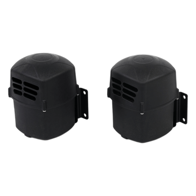 XLF-SS-100 - Sirena de Baja Frecuencia / Dual 8 ohms y 16 ohms / Amplificación 2 × 50 W / DC 12V/24V / 180-500 Hz