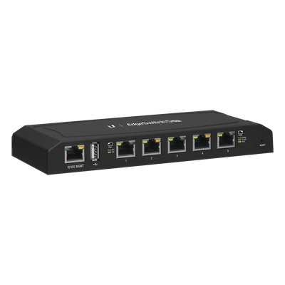 ES-5XP - Ubiquiti EdgeSwitch 5XP Administrable de 5 Puertos Gigabit PoE de 24 V Pasivo, con funciones
