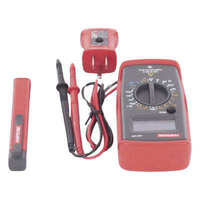 PK-110 - Amprobe Kit de Prueba Eléctrica / Multímetro Digital / Detector de Tensión sin Contacto PK-110