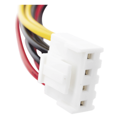 101-502-385 - Cable Doble de Corriente SATA / Compatible con DVR's epcom / HIKVISION / 25 cms de Longitud