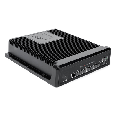 USW-INDUSTRIAL - Switch industrial UniFi PoE de 10 puertos Gigabit (8 x 802.3bt y 2 x Ethernet) para temperaturas extremas