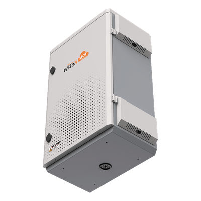 WI-IOTBOX03-V3 - Gabinete de Protección IP55 / Acero SPCC / 380 x 660 x 240 mm / Rieles DIN / Montaje Vertical u Horizontal / 4 Placas Laterales Externas