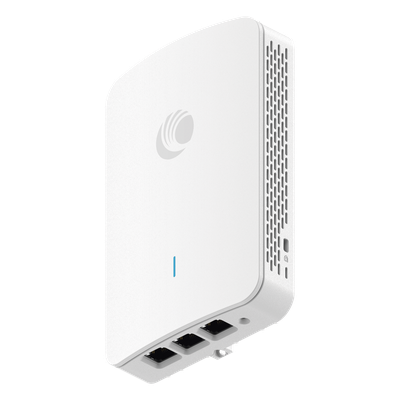 XV2-22H0A00-RW - Punto de Acceso Wi-Fi 6 / Diseño para Pared / 3 Puertos Gigabit / PoE Passthrough / Doble Banda 2.4 y 5 GHz / Hasta 2.5 Gbps / Radio IoT Integrado