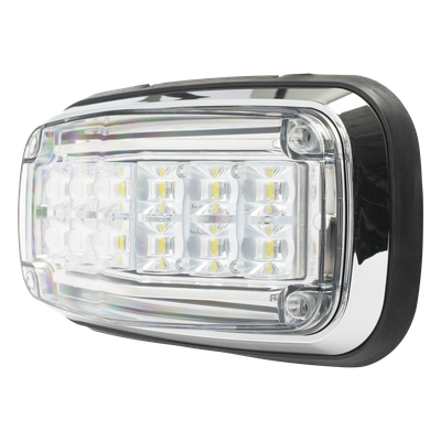 XT1885C - Luz de Advertencia LED / 6 LEDs Ultra Brillantes / 11 Patrones de Destello / IP67 / 12-30 VCC / Certificación SAE y ECE