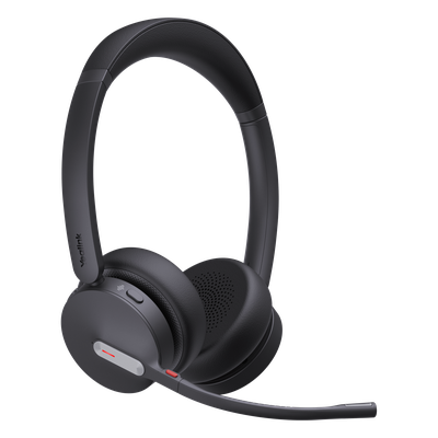 WH64-DUAL-UC - Auriculares Inalámbricos UC / DECT y Bluetooth 5.2 Simultáneos / Triple Conexión / 32 Horas de Conversación / Cancelación de Ruido con 3 Micrófonos
