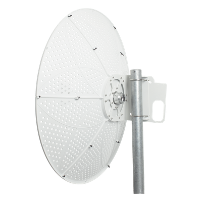 TXPD34B5X - Antena direccional / 4.9-6.5 GHz / 34 dBi / 3 ft (0.9 m) / Haz 5° / Polarización dual
