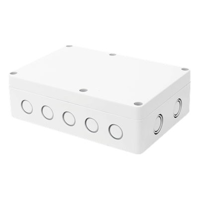TXG-01-11 - Gabinete Plástico para Exterior / IP65 / 180 x 125 x 57 mm / 16 Entradas de Cableado / -20 a 60 °C / ABS