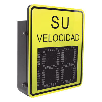 XRADAR-IP - Radar Medidor de Velocidad / 3 Dígitos / TCP IP / Doble Relé / Detección Bidireccional / 200 m (656.2 ft)