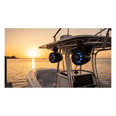 XM65TBL - Altavoz de Torre / 6.5" / 75W RMS / IPX6 / RGB Controlador Incluido / 87 dB / 4 Ohm