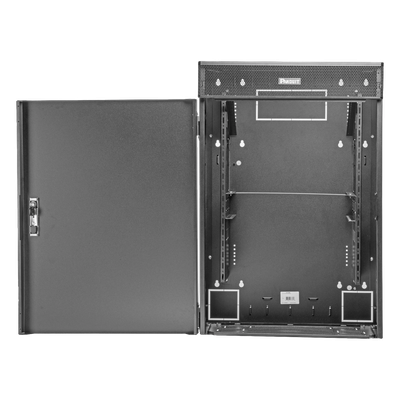 WME9BL - Gabinete de Montaje en Pared / 18 UR / Profundidad 36 in / Carga 181 kg / Acero Calibre 16 / UL 2416