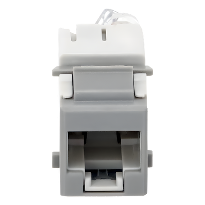 U5-K04NS - Jack Keystone / Cat5e UTP / RJ45 / T568A-B / -10 a 60°C / Color Gris