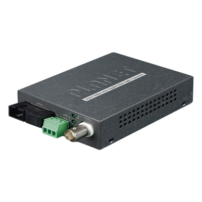 VF-106G-KIT - Kit Convertidor de Medios Video sobre Fibra / WDM-SC Monomodo / 20 km / AHD-TVI-CVI-CVBS / RS485 / 65,616 ft