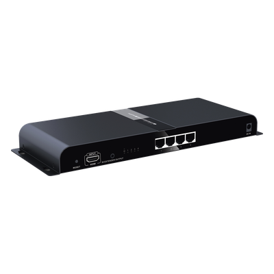 TT-314-HDBITT - Extensor y Divisor HDMI / 1 Entrada a 4 Salidas / 1080P @ 60 Hz / Alcance 120 m (393.7 ft) / Cat 6/6a / PoC / IR Bidireccional