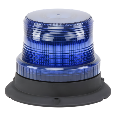 X6465-B - Mini Burbuja LED / 3 LEDs Ultra Brillantes / 12-80 VCC / Destello 75 FPM / SAE J845 Clase III / Policarbonato Resistente a Impactos / 5.1" x 3.9"