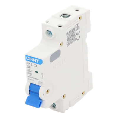 NXB631PC6 - Chint Interruptor Termomagnético DIN / 1 Polo / 6 A NXB631PC6