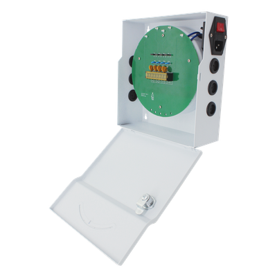 PLK24AC4A - Epcom Powerline Fuente de poder profesional de 24 Vca @ 4 Amper, para 4 camaras, con voltaje