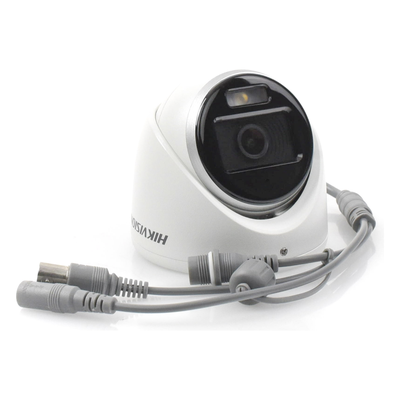 DS-2CE70KF0T-MFS - Hikvision Cámara Turret TURBOHD / 3K 5 Megapixel / Color 24/7 DS-2CE70KF0T-MFS