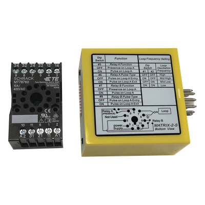 10-MATRIX-IIS-1224 - Sensor de Masa Mono Canal / Ideal para Automatización de Barreras Vehiculares