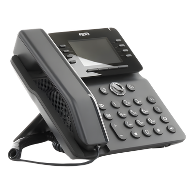 V64 - Teléfono IP Empresarial / 12 Líneas SIP / Pantalla Color 3.5" / Wi-Fi Dual Band / Bluetooth 5.0 / PoE Gigabit / Conferencia 6 Vías