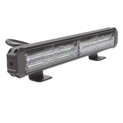 XLT2132RB - Barra de Luz de Advertencia / 2 Módulos LED / 11 Pulgadas (0.9 Pies) / Rojo-Azul / 10-30 VCC / 180°