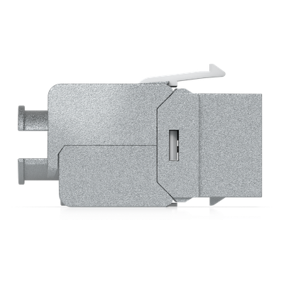UACC-KEYSTONE-JACK-C6A - Keystone Jack / Cat6A / Terminación Toolless / Snap-In / 12 Piezas / 23-26 AWG