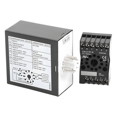 10-MATRIX-D-1224 - Sensor de masa para barreras de Dos Canales / Ideal para Accesos Vehiculares