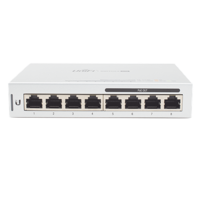 US-8-60W - Switch administrable capa 2 / 8 puertos Gigabit / 4 puertos PoE 802.3af / 60W / 0.49 x 0.33 x 0.10 ft