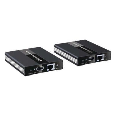 TT371KVM - Kit extensor KVM ( Teclado, video, Mouse ) HDMI 1080P @ 60 Hz, 60 metros con cable CAT5e/6
