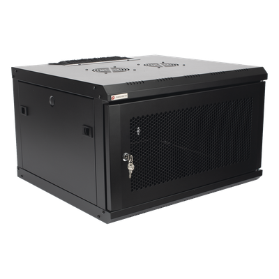 PS-06-550D - Precision Gabinete de Pared 19 in / 6U / Profundidad 455 mm PS-06-550D