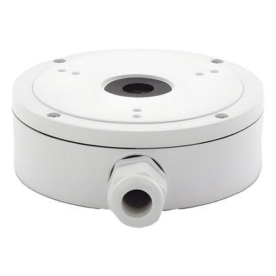 DS-1280ZJ-M-AX - Syscom Video Caja de Conexiones para Cámara Domo / Aleación de Aluminio / IP66 DS-1280ZJ-M-AX