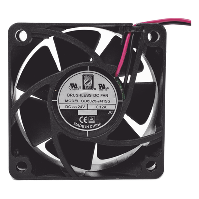 FAN-602524 - Ventilador Axial Anticondensante / 60 x 60 x 25 mm / 24 Vdc / 25.0 CFM / 4500 RPM / 2.9 W / Cojinete Sellado