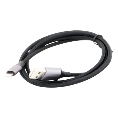 60156 - Ugreen Cable USB-A a Lightning / 1 m (3.28 ft) / Certificado MFi 60156