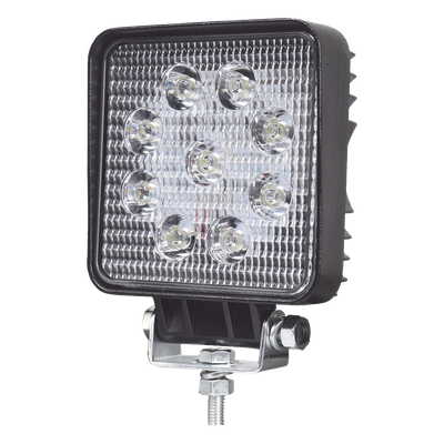 XD27F - Luz de Trabajo LED / 2300 Lúmenes / 27 Watts / IP67 / 10-30 Vcc / 4.3 Pulgadas / 5 Patrones de Destello