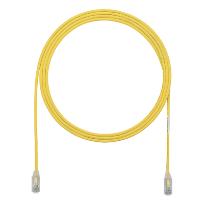 UTP28SP5YL - Cable de Parcheo UTP / Cat6 / 28 AWG / 1.52 m (5 ft) / Alta Densidad / Amarillo