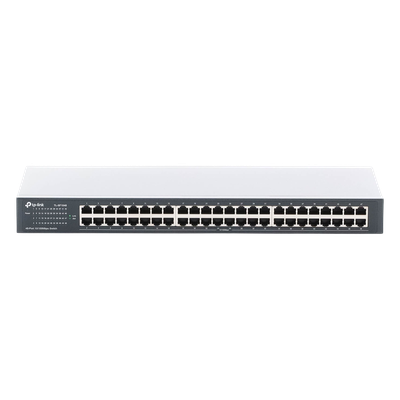 TL-SF1048 - TP-Link TL-SF1048 No administrado Fast Ethernet (10/100) 1U Negro
