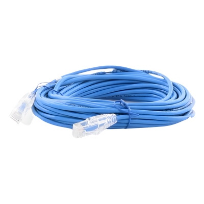 LP-UT6A-1000-BU28 - Linkedpro By Epcom Cable de Parcheo Slim UTP Cat6A / 10 m (32.81 ft) / 28 AWG LP-UT6A-1000-BU28