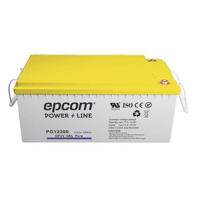 PG12200 - Epcom Powerline Batería Estacionaria de Gel / 12 V / 200 Ah PG12200