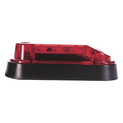 XLTE2335R - Luz de Advertencia LED / 7x4" / 66 LED / 10 Patrones de Destello / 12 VCC / Luz de Trabajo Integrada / Montaje Permanente