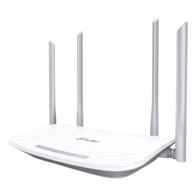 ARCHERC20 - TP-Link AC750 router inalámbrico Ethernet rápido Doble banda (2,4 GHz / 5 GHz) Negro, Blanco