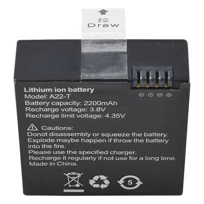 XMRX5BATTERY - Batería de Respaldo / 3.8 VCC / 2200 mAh / Litio / 40 x 40 x 13 mm