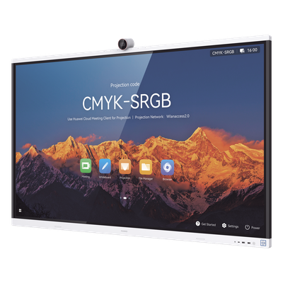 IHS275SA - HUAWEI IdeaHub S2, Pantalla interactiva para Colaboración Inteligente, 75", 4K UHD, Harmony OS, Wi-Fi 6, Cámara inteligente, Funcionalidad BYOM.