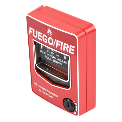 BG-12LSP - Fire-Lite Estación Manual de Alarma Contra Incendio / Doble Acción / Rotulado Bilingüe