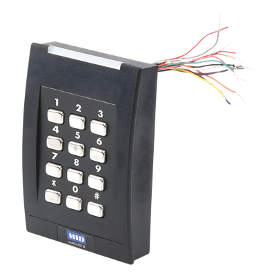 RK40F - Hid Lector de Acceso con Teclado / Multiformato Proximidad / iClass SEOS 1 cm RK40F