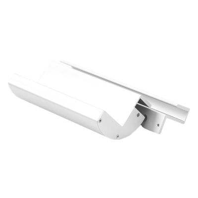 BU600DLED - AccessPRO Montaje para puertas de Solo Cristal para uso con Chapa Magnética MAG600LED BU600DLED