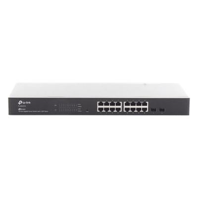 TL-SG2218 - TP-Link JetStream TL-SG2218 switch Gestionado L2/L2+ Gigabit Ethernet (10/100/1000) 1U Negro