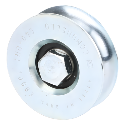 1150-4525-001 - 310 - Rueda de 8 cm SIN Soporte / Soporta hasta 200 kg / Canal Tipo "U"