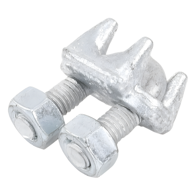 NUDO-38-FJG - Syscom Towers Nudo de Perro Abrazadera / Acero Forjado / Cable 3/8" NUDO-38-FJG