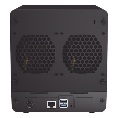 DS420J - Synology Servidor NAS de 4 Bahías / Servicio Nube Gratis (P2P) / Administración Remota