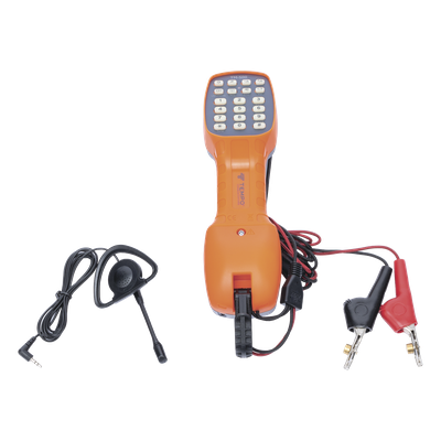 TM-500 - Micro Teléfono de Pruebas / Compatible DSL / Alimentación por Línea / Monitor Alta Impedancia / Manos Libres / Marcación Tono y Pulso