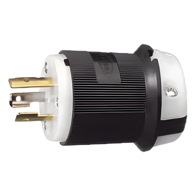 HUB-HBL2311 - Hubbell Clavija Industrial con Bloqueo de Media Vuelta / 20 A 125 V CA / 2 Polos 3 Hilos